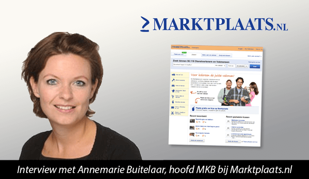 Marktplaats.nl (Annemarie Buitelaar) - Interview